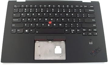 Parts for Lenovo ThinkPad X1 Yoga 3rd Gen Palmrest Keyboard Bezel Upper Case US Backlit 02HL897