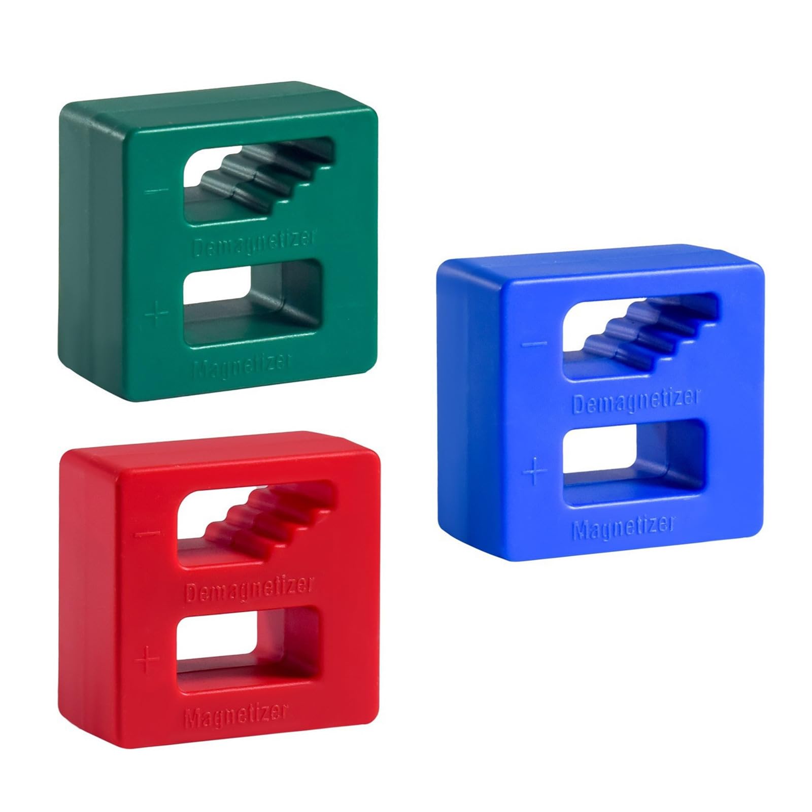Tsophreniq 3Pcs Double Function Screwdriver Magnetizer Demagnetizer Lightweight For Professional Magnetization Tool