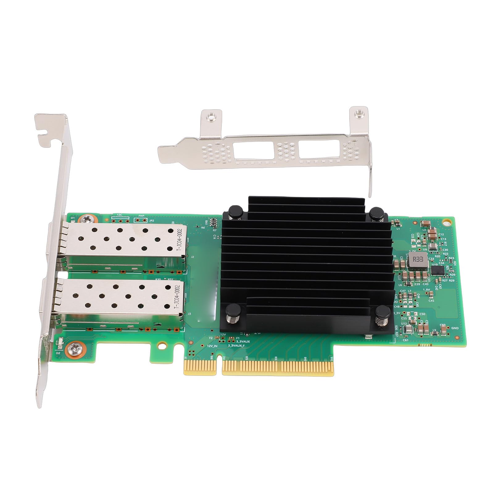 Gugxiom Scheda di Rete per Server con 2 Porte SFP28 da 25 G Scheda di Rete PCIe per Sistemi, e VMware