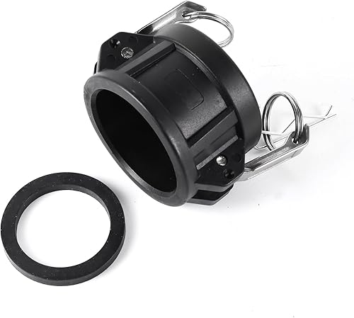 Miniatura 6 de Colocación de manguera de leva y ranura de polipropileno, tapón antipolvo de DC Camlock de tipo estándar de 2 pulgadas