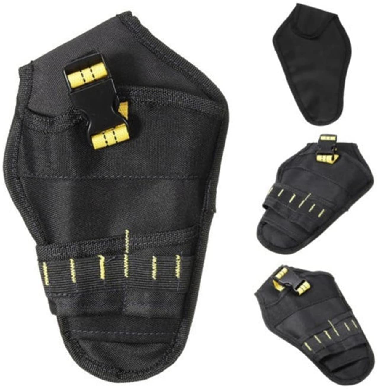 Portable Heavy Duty Drill Holster Sac à outils pour électricien Perceuse Mandrin Poche de rangement pour perceuse sans fil Sac à outils professionnel Le stockage des outils est pratique pour le trav