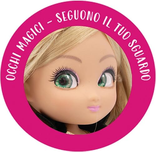Vista 3 de UNIQUE EYES Total Look Doll Amy - Muñecas de juguete con ojos realistas, para niñas de 3 años en adelante