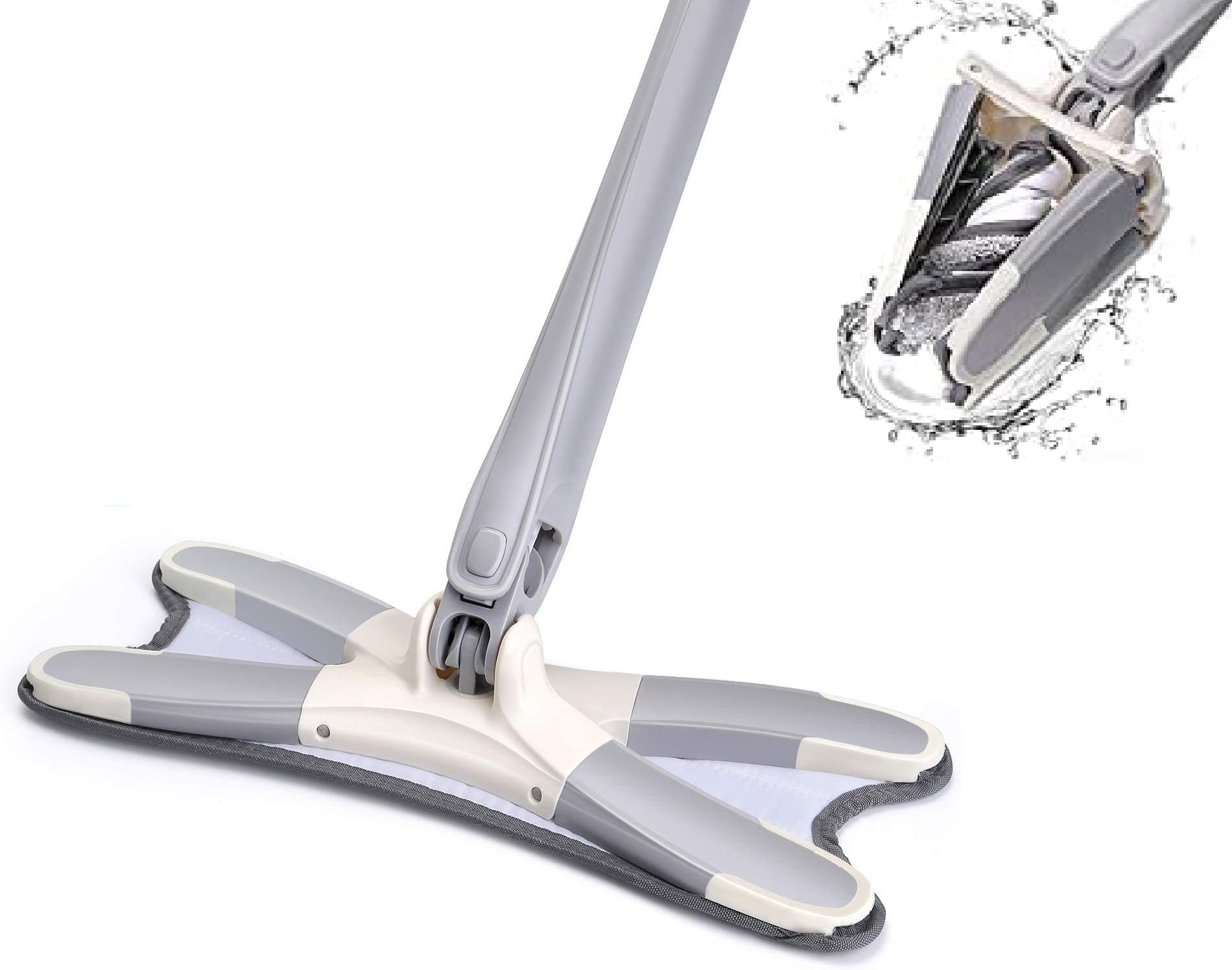 Kesi X Shape Microfiber Mop for Floor Cleaning,Pull and Dry Mop, Dust Mop with Self Wringing, Ceramic Floor, Wood Floor Cleaner Mop, Dry Wet Mop Hands-Free Household Cleaning Tool for Home & Office (B0C9CJZ1DM) Amazon Price History, Amazon Price Tracker