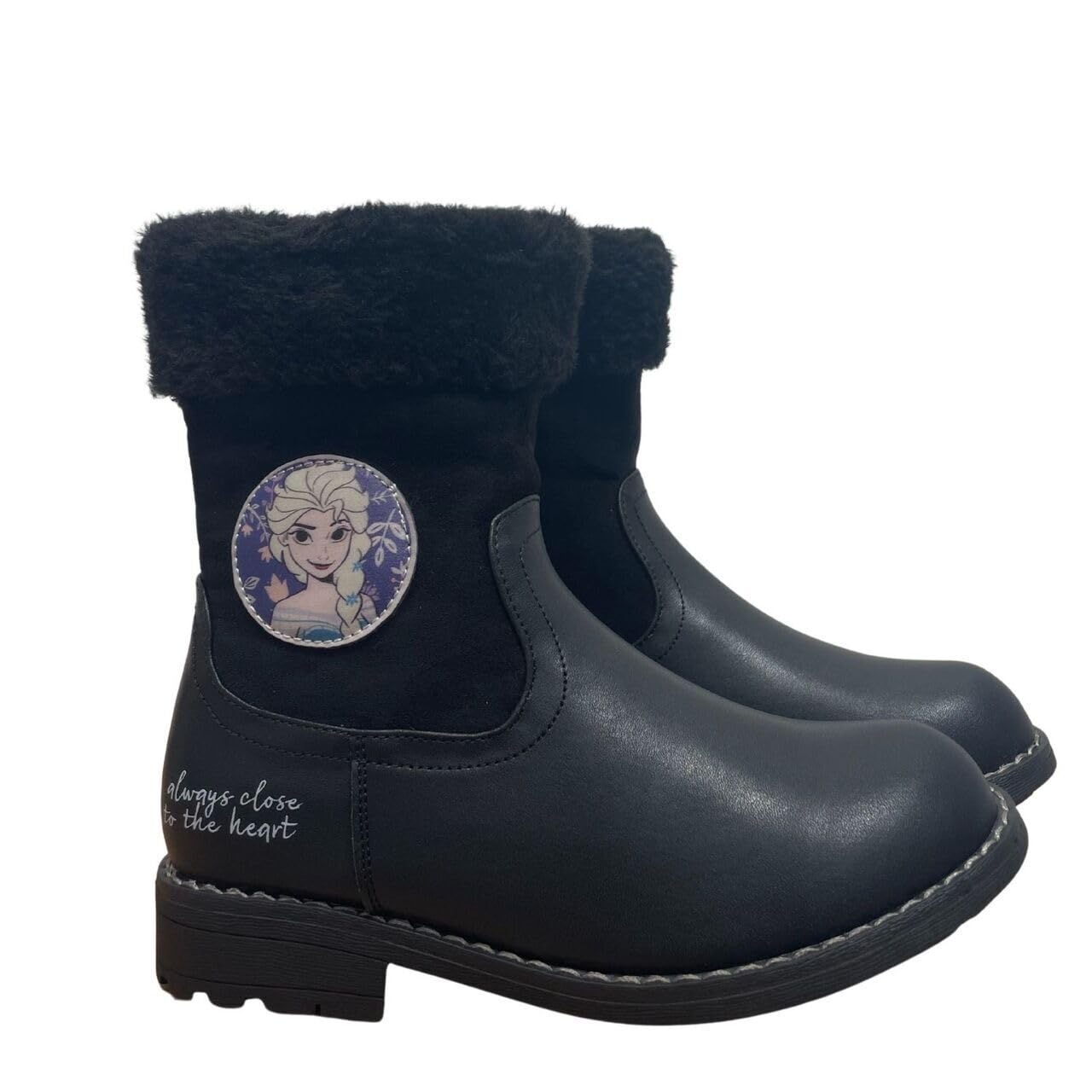 Leomil Frozen Winterstiefel Mädchen, ELSA Schneestiefel