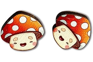 Cute Mushroom Earrings for Women