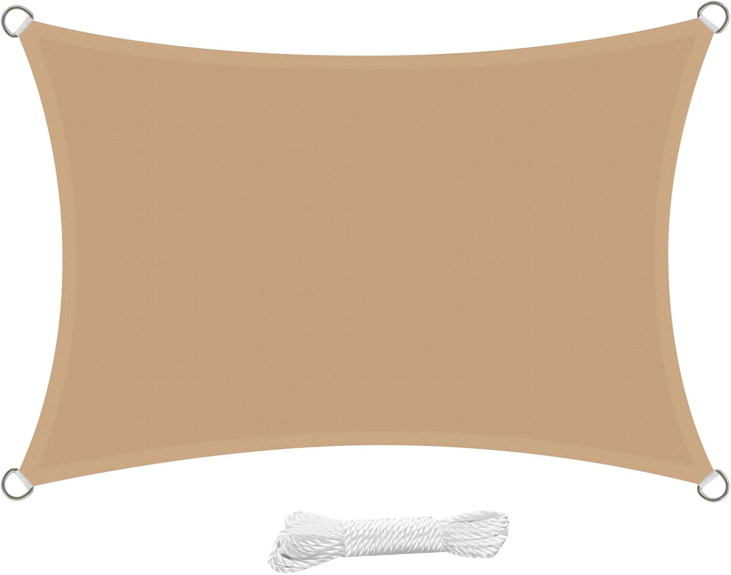 swift Sun Shade Sail 2m x 3m Waterproof Rectangle PES Polyester 98 UV