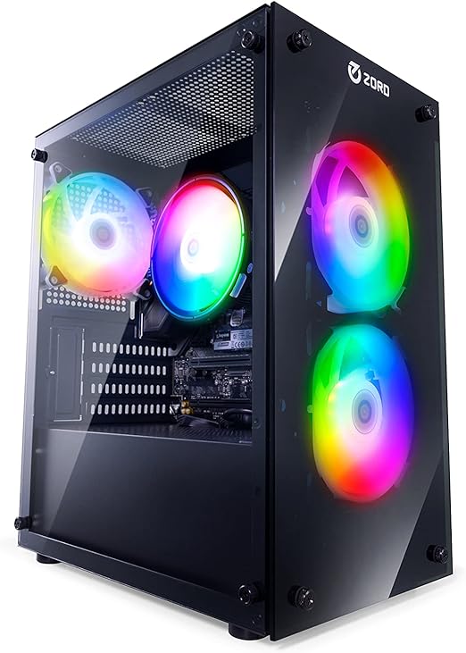 Zord Phantom1 Gaming Pc, Ryzen 3 3200G, 16Gb Ram, 1TB M.2 SSD, Rgb