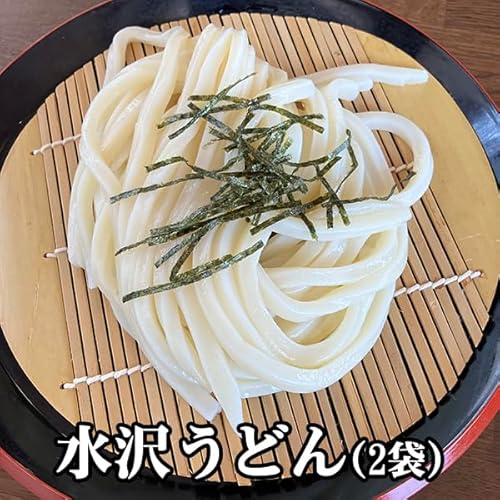 ノーブランド品 水澤亭 半生水沢うどん 4人前セット