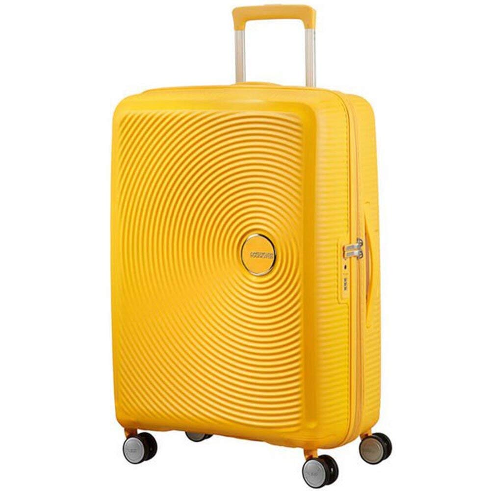 American Tourister Soundbox - Spinner 77/28 Tsa Exp, Valigia Espandibile, L (77 cm - 110 L), Giallo (Golden Yellow)
