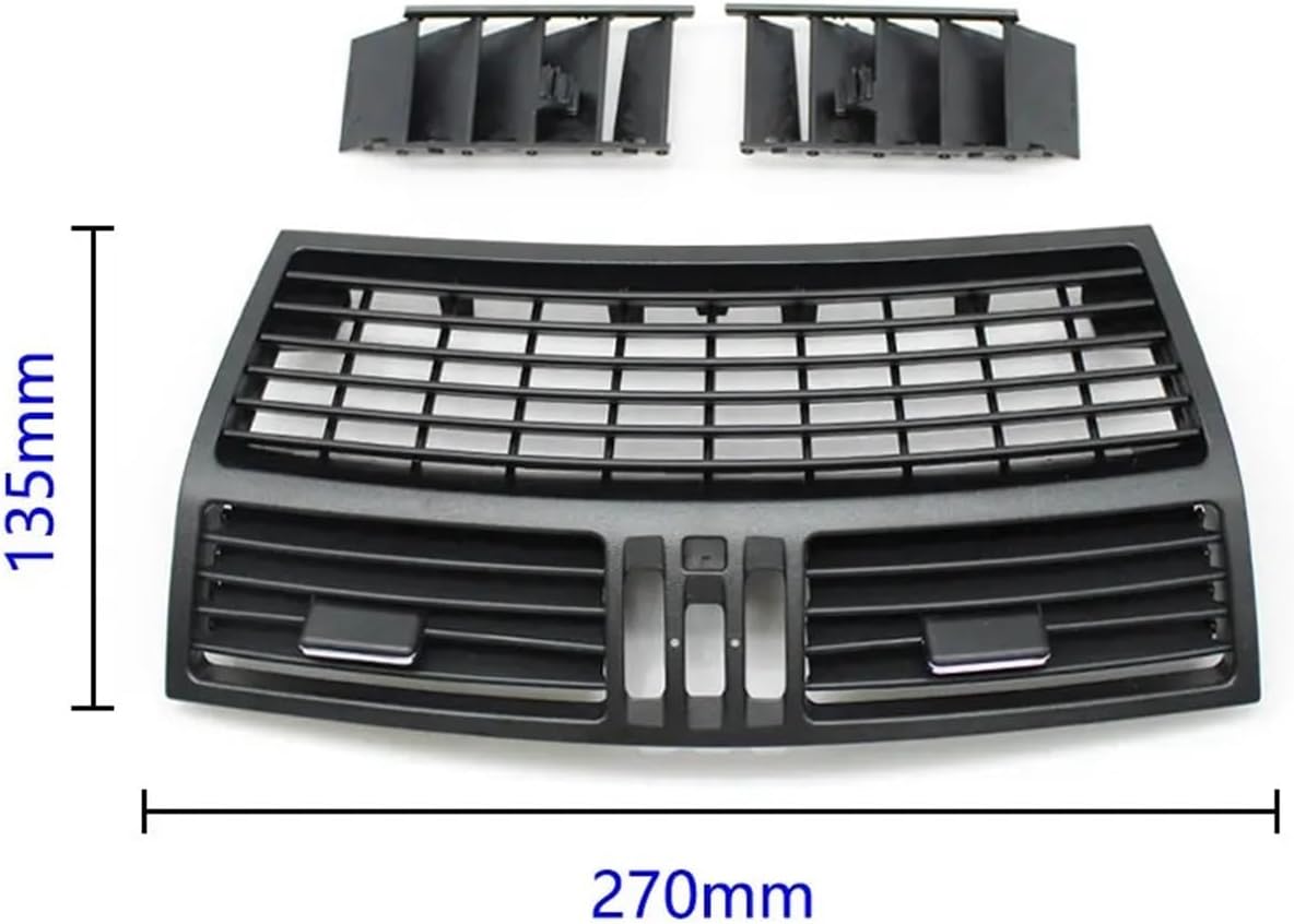 Fit For Benz S Class W220 1998-2005 Car Front Dashboard Left Right Center Vent Grille Outlet Panel Cover Trim Replace(Quartz Right)
