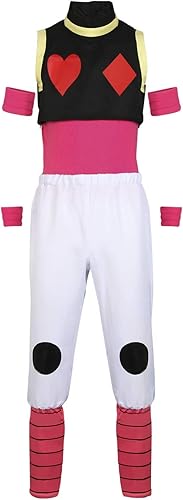 FOGHORN Mens Hisoka Cosplay Costume Adult Halloween Outfit Uniform Full Set