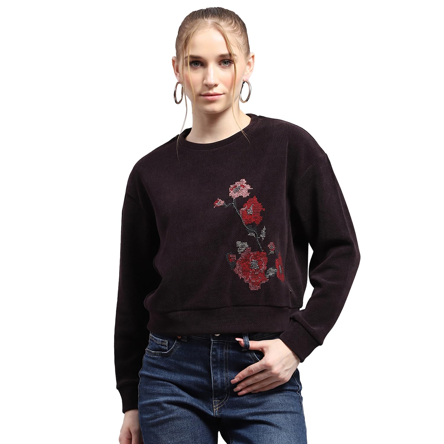 monte carlo Womens Printed Round Neck Full Sleeve Sweatshirt (224067613)-picture-26