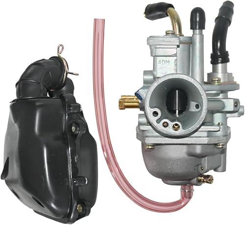 Carburador Predator 50 con caja de filtro de aire apto para Polaris Predator 50/90, Scrambler 50/90, Sportsman 90 Choke manual 90cc 100cc choke