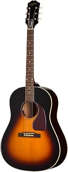 Epiphone J-45 Studio Vintage Sunburst Acoustic Guitar Plywood Mahogany Body Epiphon