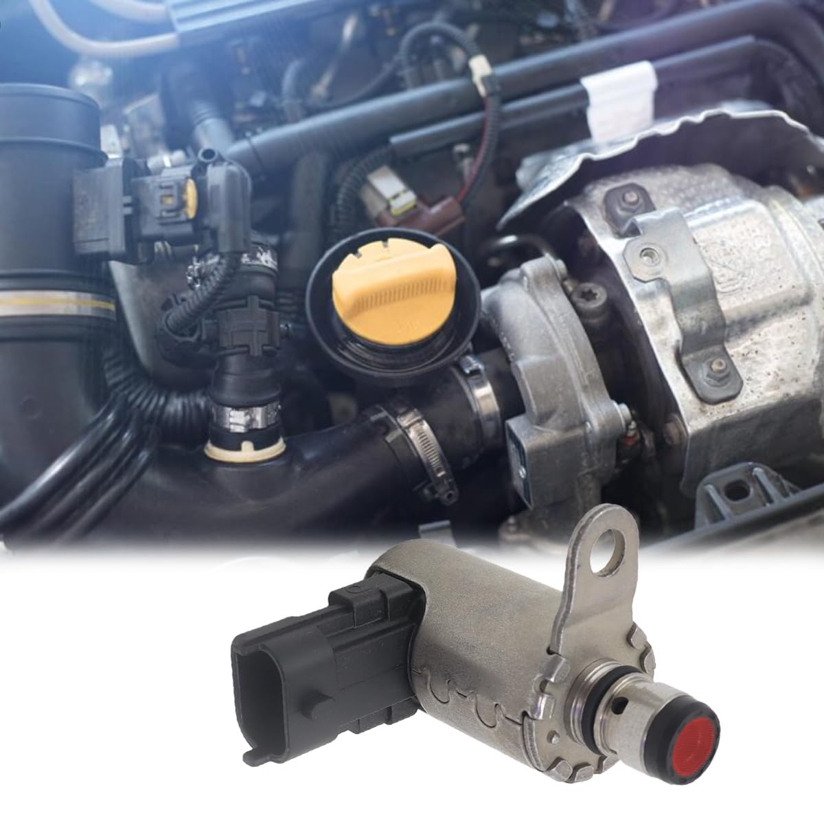 Ludom 46336109 Valvola di controllo della pressione dell'olio - Adatto per Giulia Stelvio 2.2 D, Fiat Tipo Doblo 1.6 D Multijet, Renegade 1.6/2.0 CRD