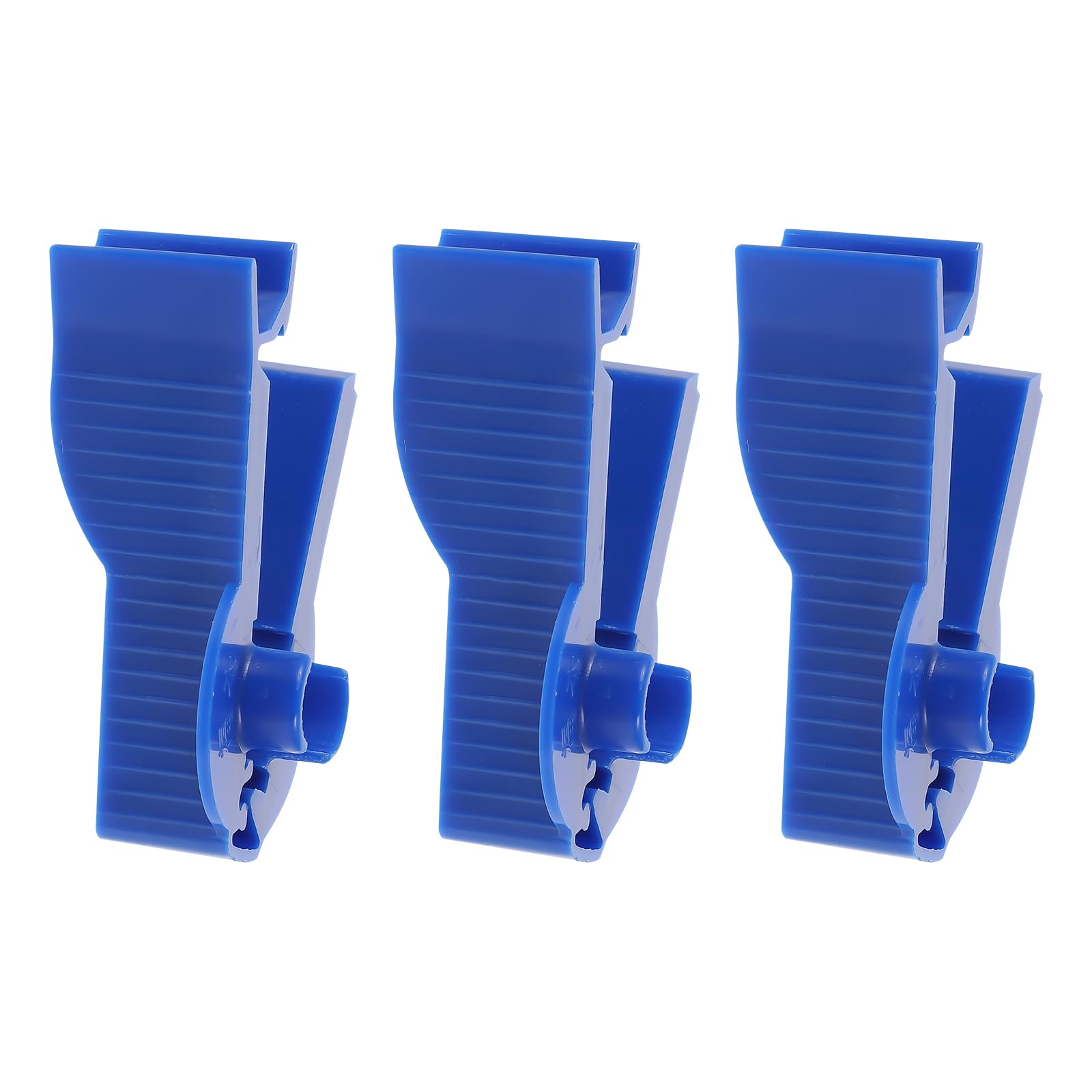 Healifty Lot de 3 colliers de serrage pour cathéter, tubes de dialyse - Bleu