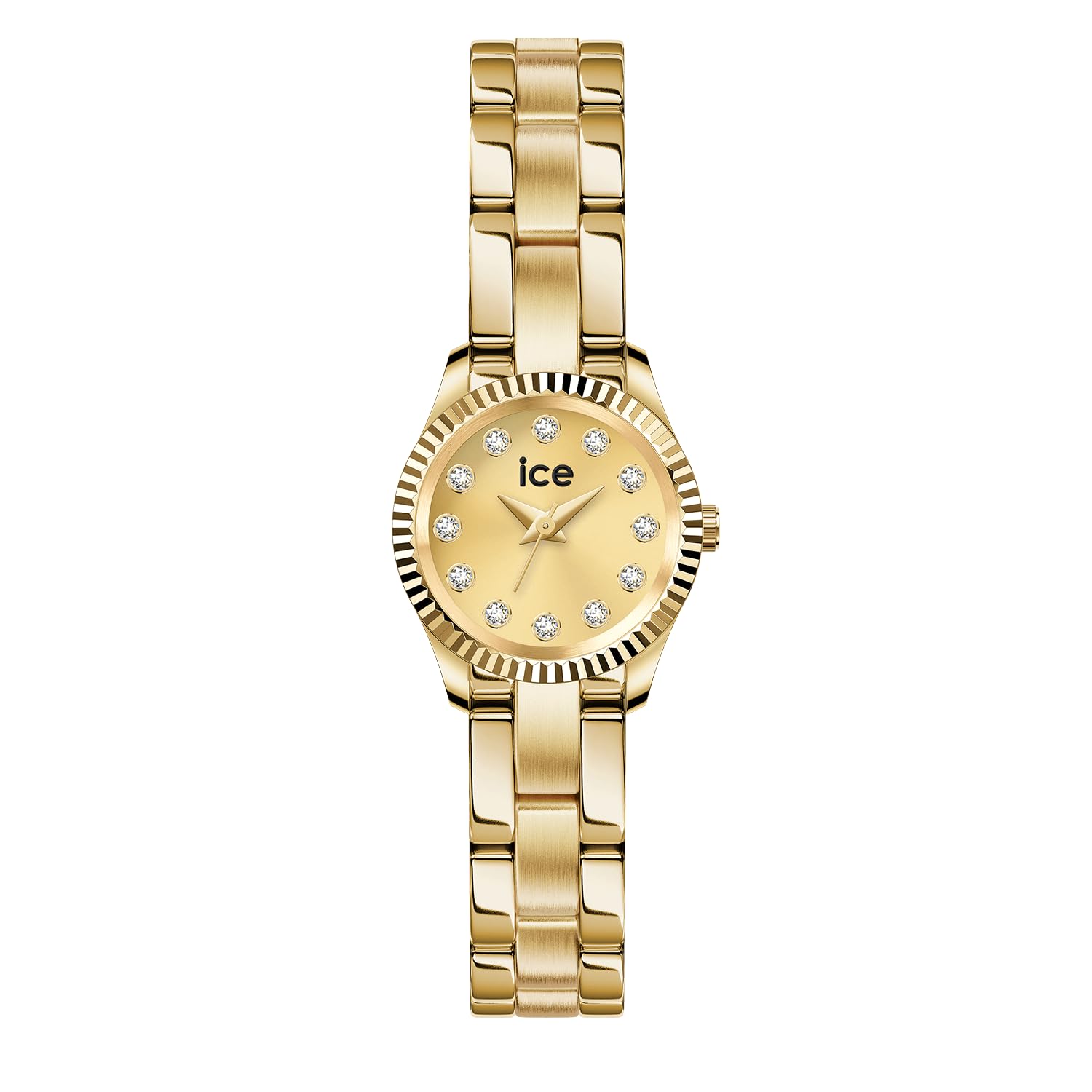 ICE-WATCH - ICE Mimi Gold - Montre Tendance dorée Pour Femme avec Bracelet en Acier inoxydable - 025539 (19mm)