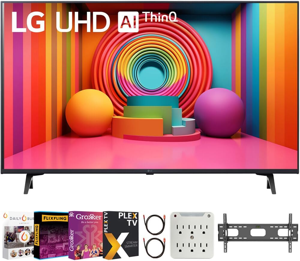 LG86 inch UT75 Series LED Smart TV 4K (2024) with Movies Streaming Pack