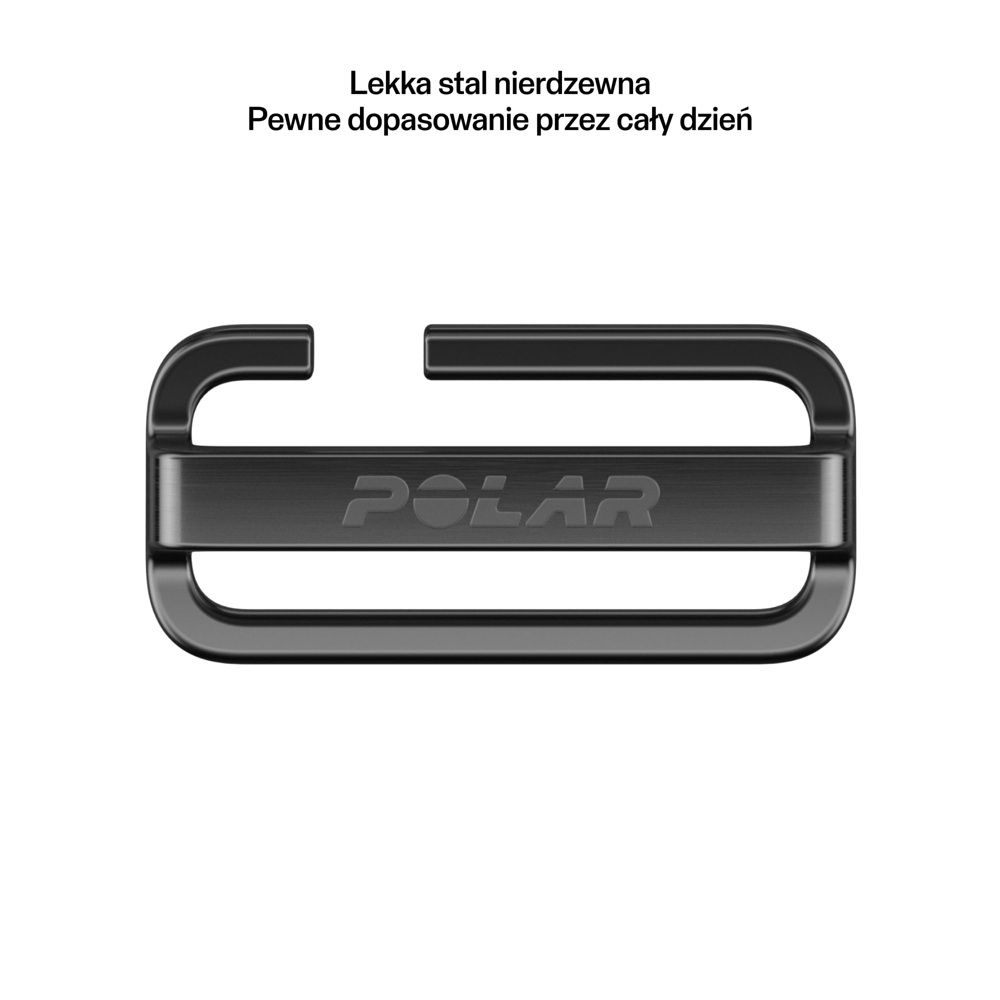 POLAR Loop Zapięcie - Zamknięcie Zamienne do POLAR Loop - Regulowane i Wygodne Dopasowanie - Łatwa Instalacja - Trwała Konstrukcja - Czarny