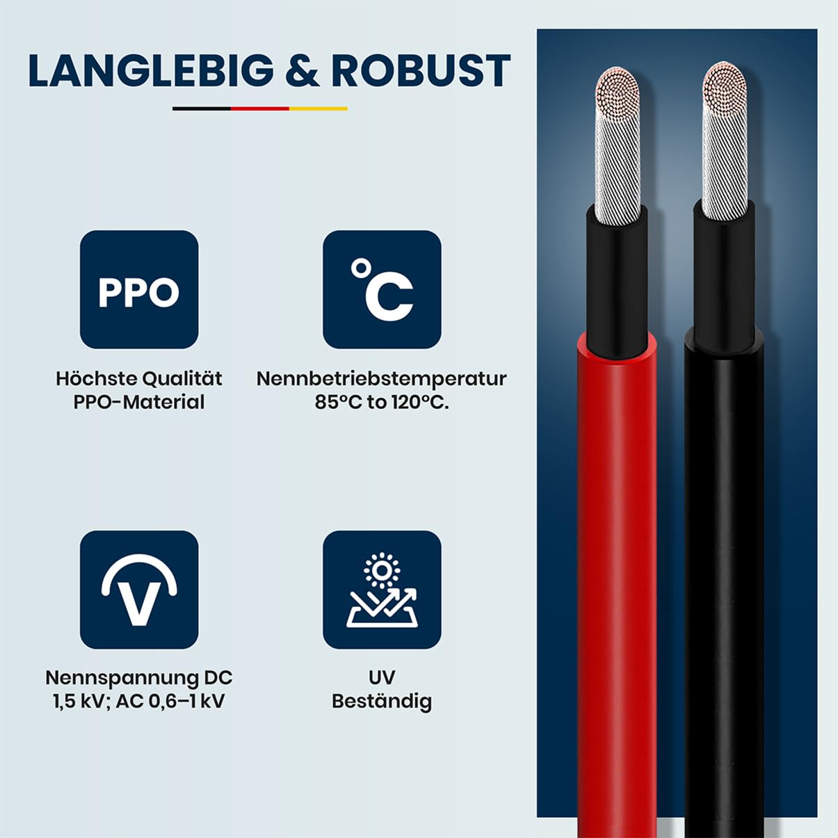 CAVO SOLARE PROLUNGA Fotovoltaico Spina Solare Cavo - Foto 9