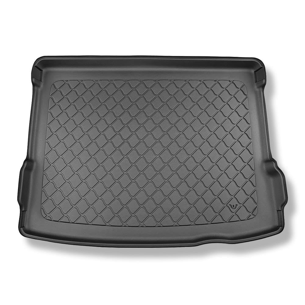Mossa Alfombrilla Maletero Adecuada para Hyundai Kona II SUV (2023- ) G | maletero superior; con y sin subwoofer