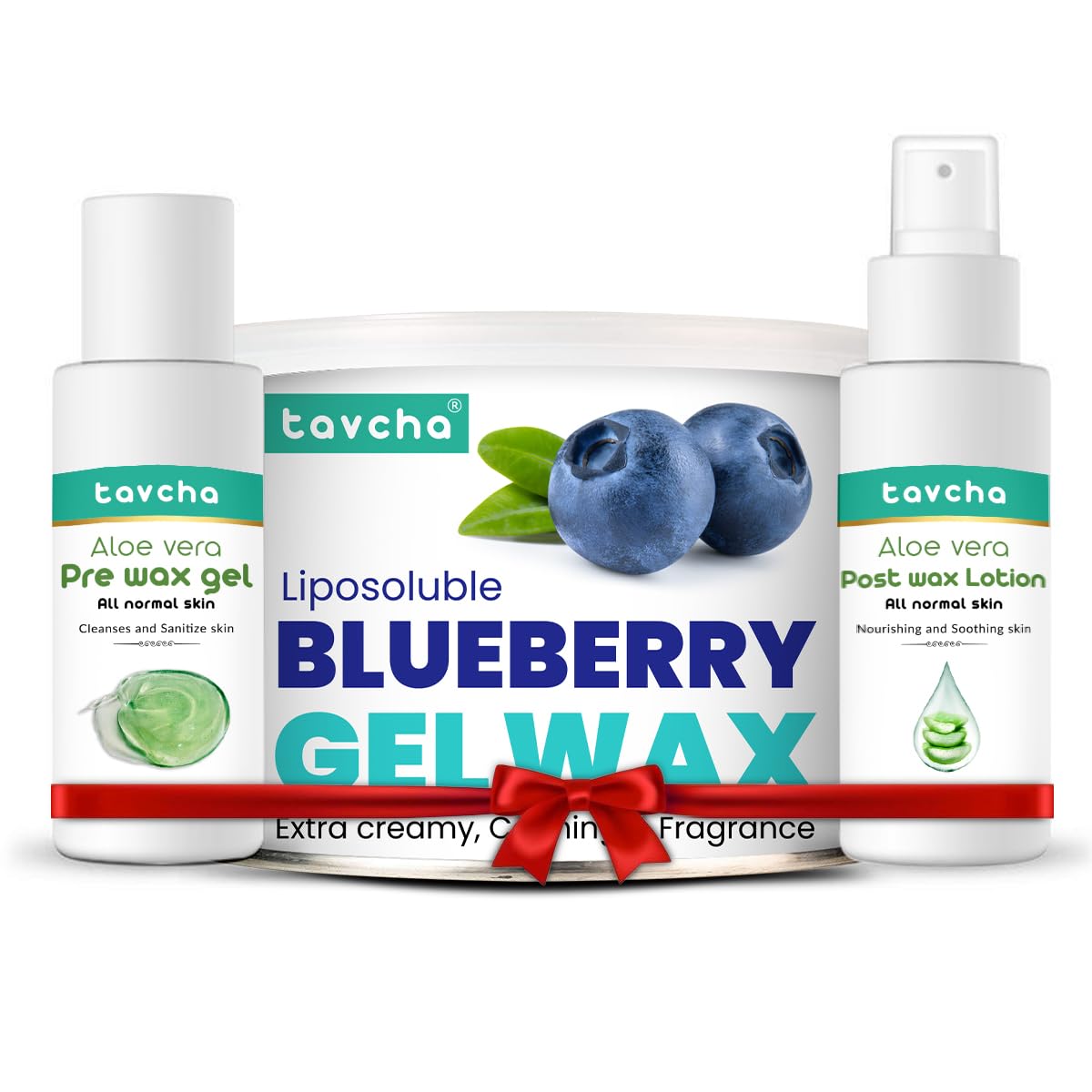 tavcha Liposoluble BLUEBERRY & Gel + Lotion Extra creamy, Calming & Fragrance | Arms, Legs, Chest, Back, And Full Body | Men & Women | Tan Removal-image-10