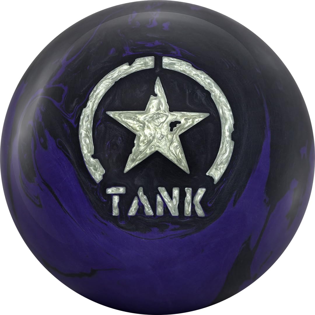 MOTIV Shadow Tank Bowling Ball | Light Oil | Purple/Black Pearl | Available in 14-16 pounds