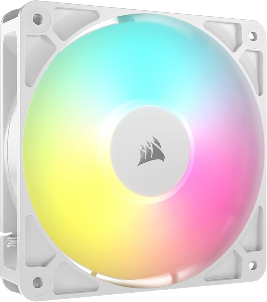 Amazon.com: CORSAIR RS120 ARGB 120mm PWM Fan – Daisy-Chain
