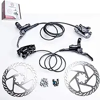 Kit Freio A Disco Hidráulico Bike Com Rotor 160mm Absolute