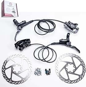 Kit Freio A Disco Hidráulico Bike Com Rotor 160mm Absolute