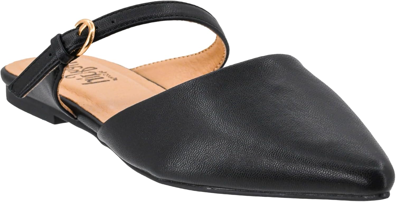 Corkys Footwear Hey Girl Women's Wanna Grab Drinks Mary Jane Mule - Featuring a Pointed Toe, a Lightly Cushioned Insole, and an Adjustable Buckle Strap