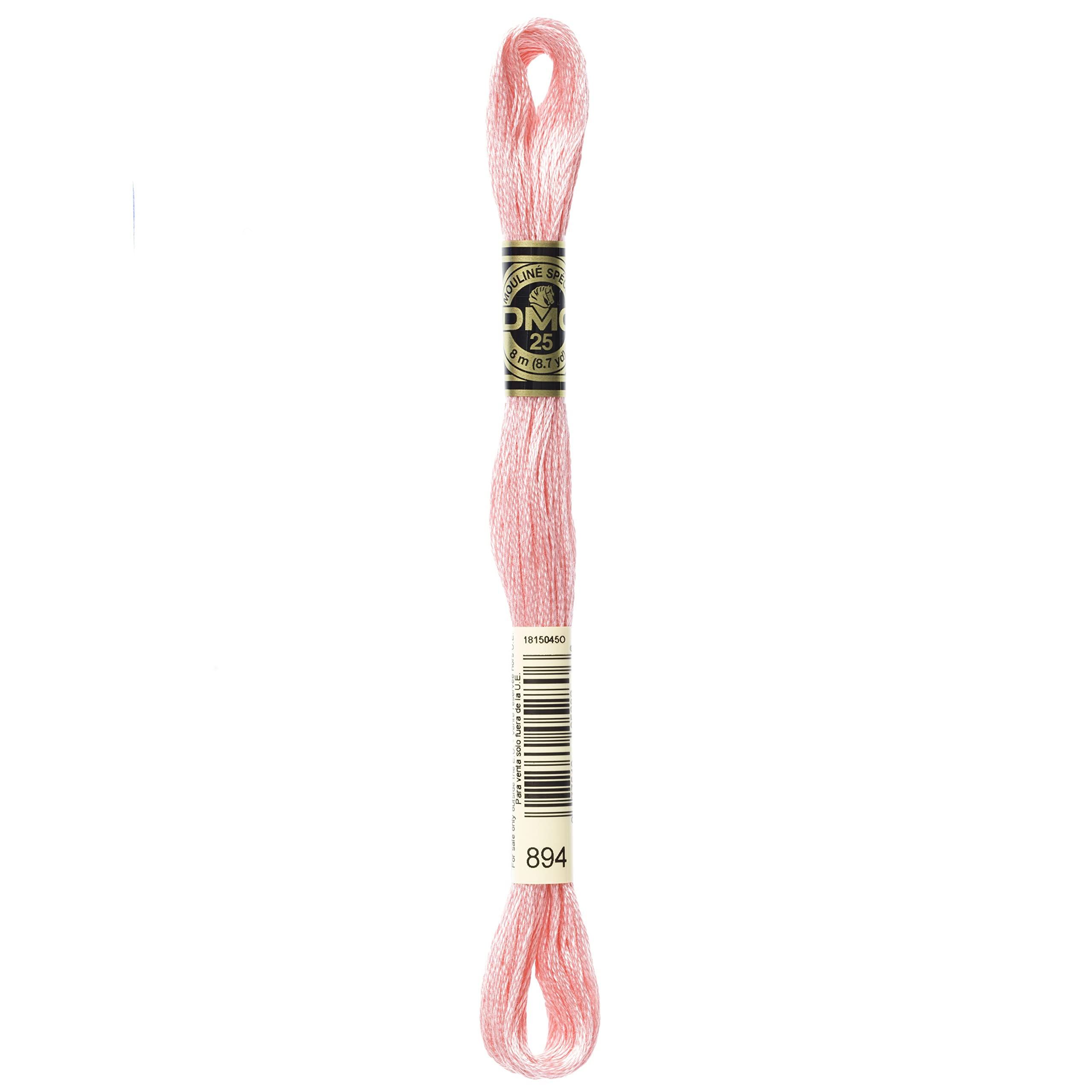DMC 6-Strand Embroidery Cotton Floss, Very Light Carnation