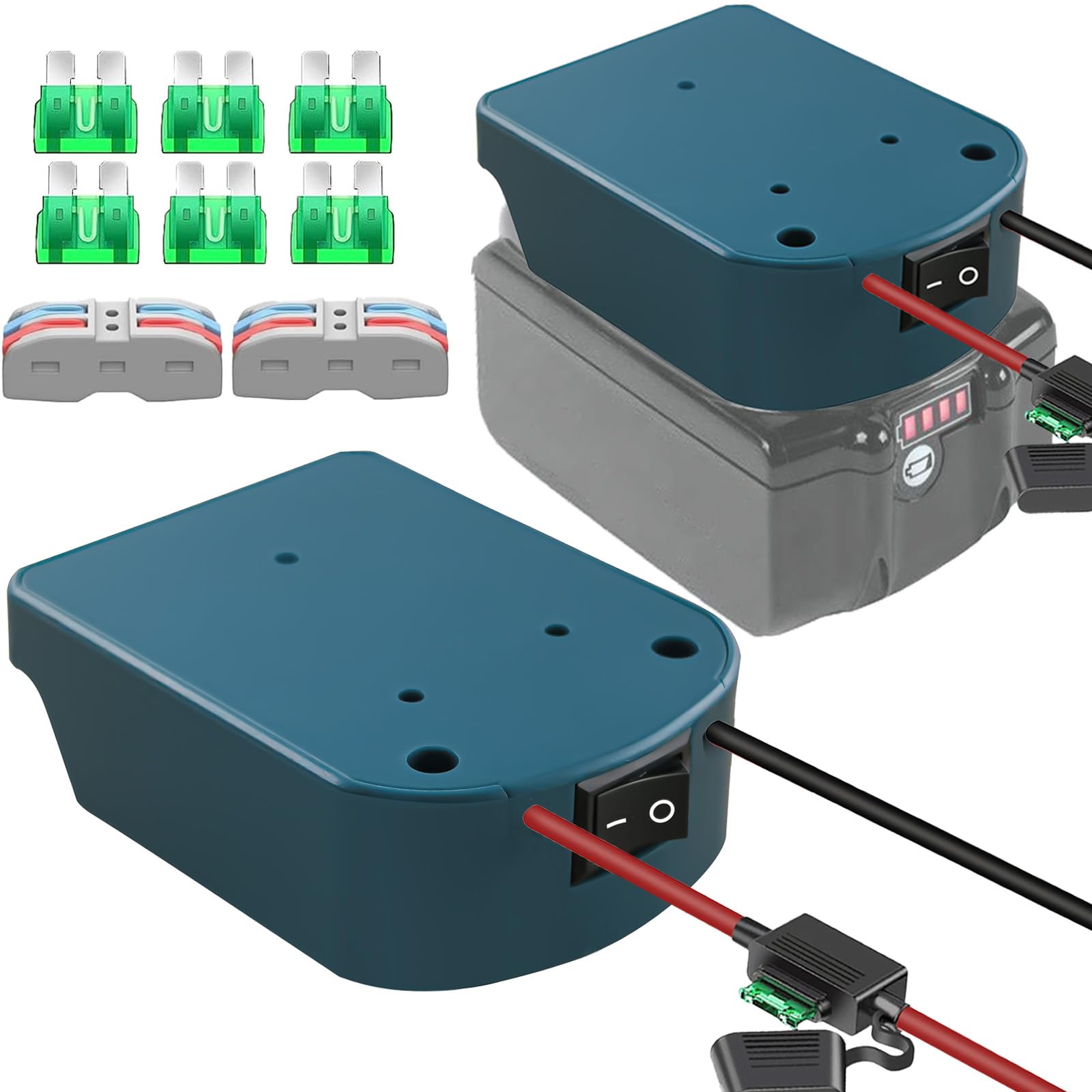 Amazon.co.jp: 2個 マキタ18V14.4Vバッテリー用 パワーホイール用