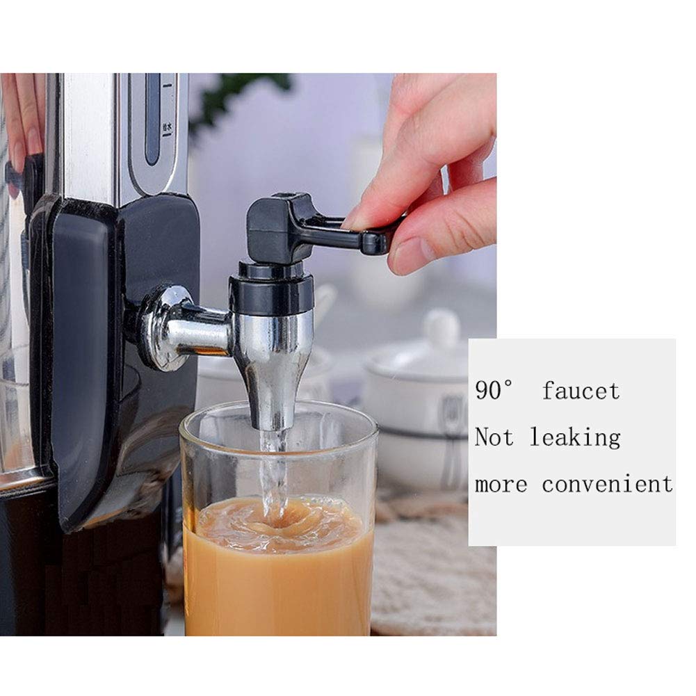 Elektrischer Getränkespender, Wasserkocher aus Edelstahl, gewerbliche Kaffeemaschine, Wasserkocher mit Kontrollleuchte für Getränke – ideal für Partys
