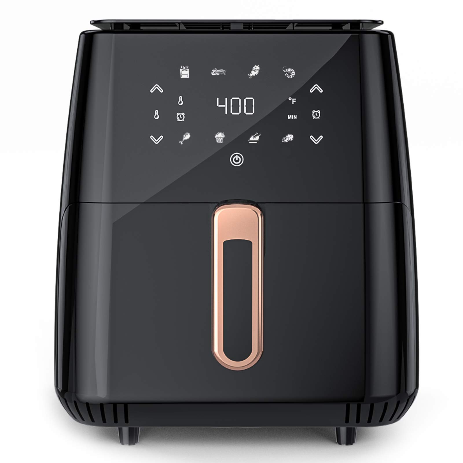 KUPPET Air Fryer, 7 Quart, 1700-Watt Electric Air Fryers Oven for Roasting/Baking/Grilling, 8 Cooking Presets, LED Digital Touchscreen, BPA-Free, ETL Listed