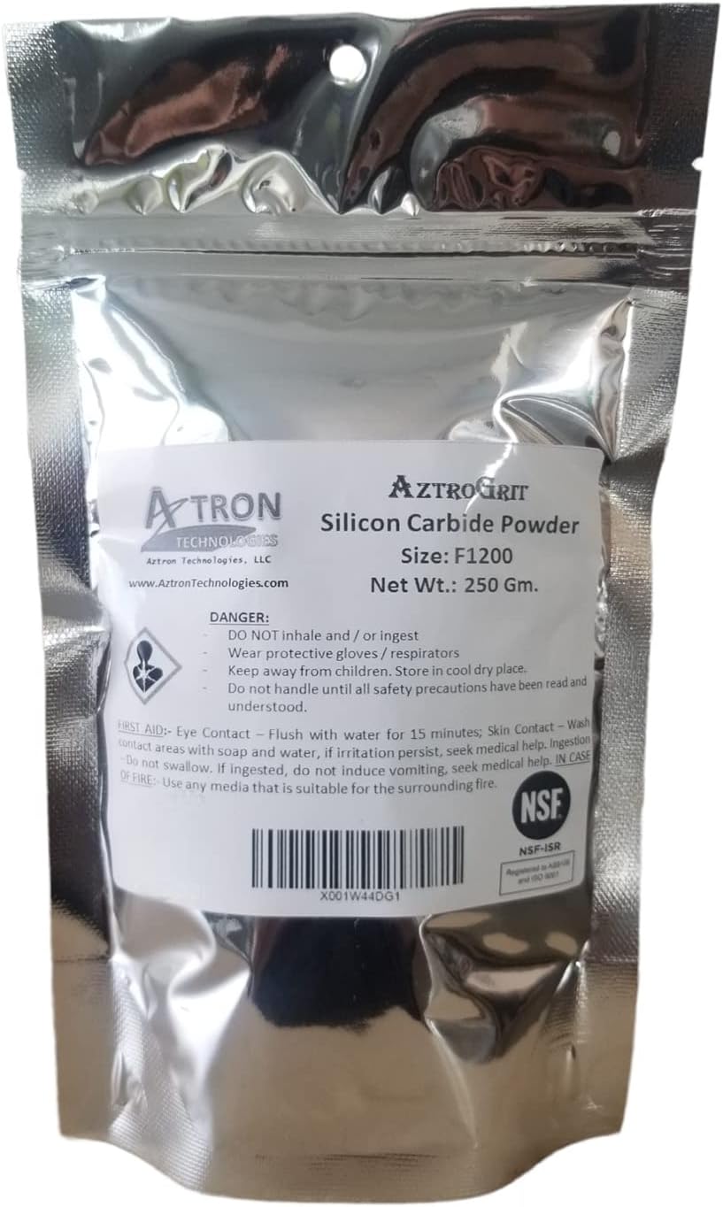 Silicon Carbide Powder - F1200; 250 Gm