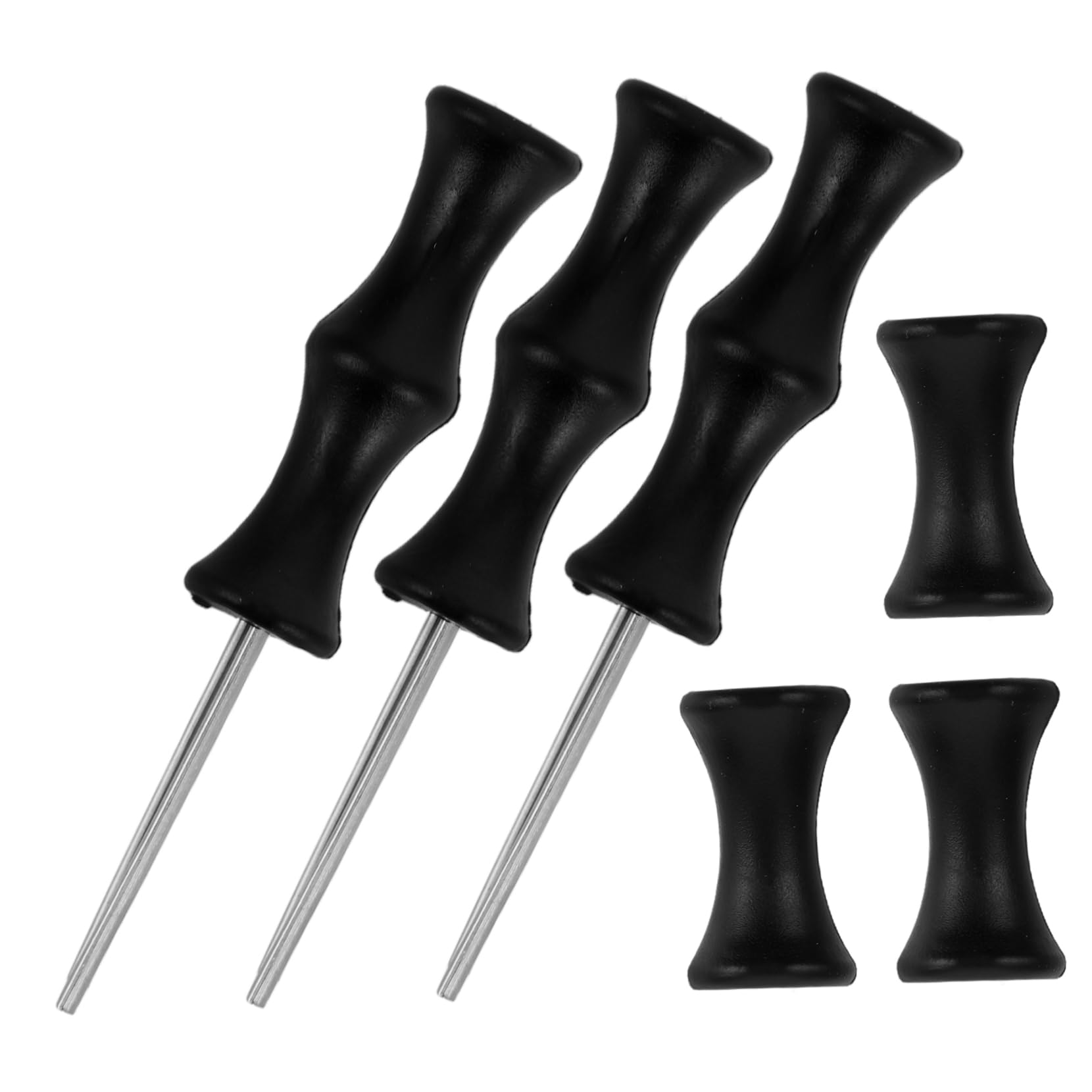 POPETPOP 3 Set Equipment Bows Finger Guard Accessories Gloves Men Arm Guards for Holder Finger Tab Black