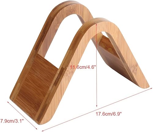 Miniatura 5 de Soporte de papel de filtro de café, soporte para filtros de café de cono de bambú, dispensador de filtro de café, dispensador para el hogar, cocina,
