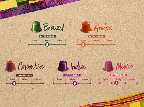 Nescafé Farmers Origins México - Cápsula compatível Nespresso, 1 caixa com 10 cápsulas