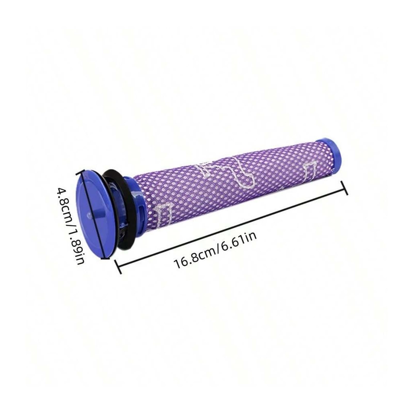 Filtro, Compatible Con Dyson V6 V7 V8 DC58 DC59 DC61 DC62 DC74, Reemplaza El Filtro HEPA Lavable, Piezas De Aspiradora Inalámbrica(6pcs)