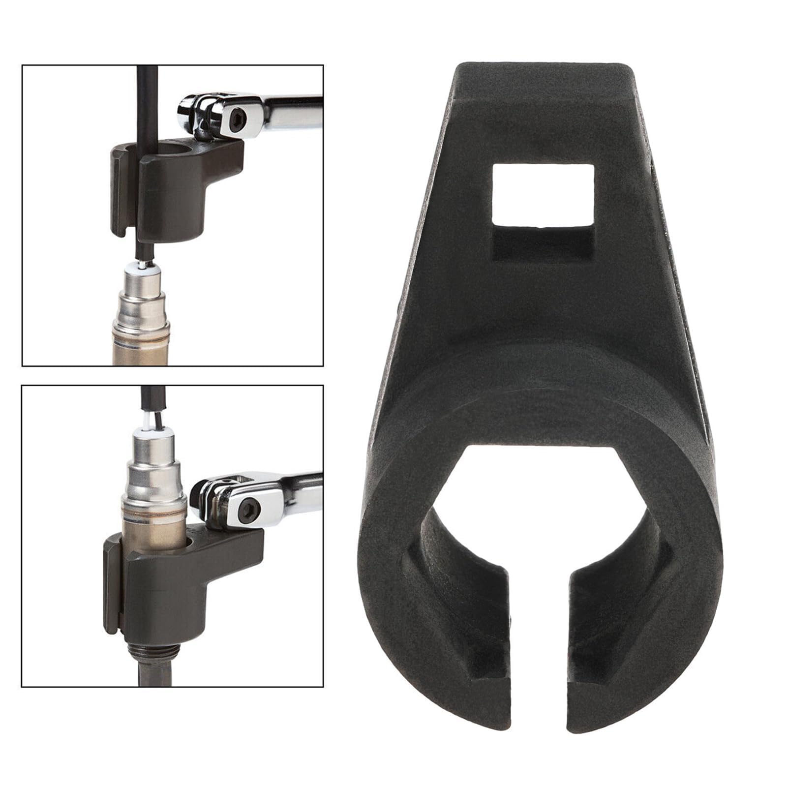GEARLEADER Oxygen Sensor Socket NOX Sensor Lambda Socket Removal Tool 22mm 3/8-Inch with Wide Side Cutout Fit for Most Vehicles and Trucks - Image 3