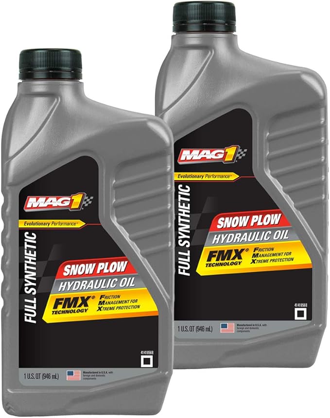 2 Quart 50° Snow PLOW Hydraulic Oil Compatible with Meyer 15134 Fisher 28531