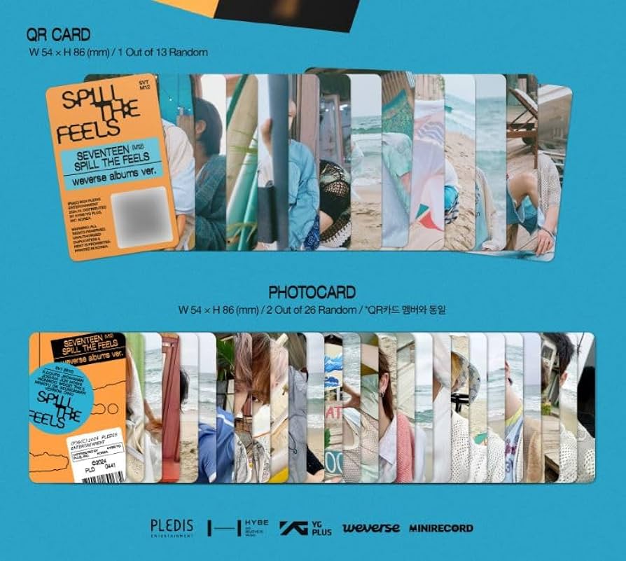 SEVENTEEN SPILL THE FEELS weverse 大阪限定 SEVENTEEN SPILL THE FEELS weverse 大阪限定 SEVENTEEN - SPILL