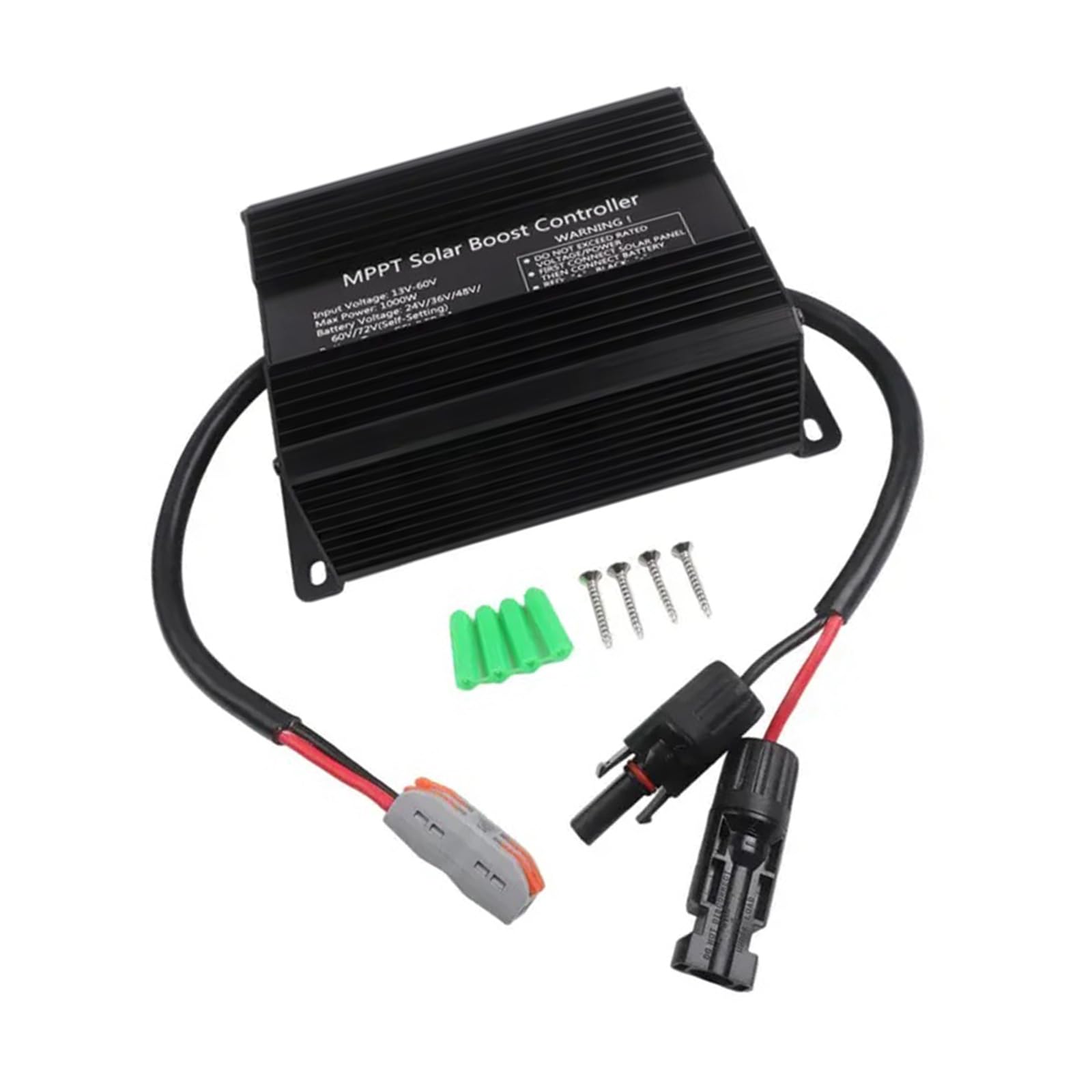 Advanced 1000W Photovoltaic Charges Controllers Simple to Operate Designs for Best Solar Energy Conversion Efficiency ABS Solar Regulator