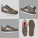 Hirolas® Training Gym Shock Absorbing Athletic Shoes - Brown gallery image
