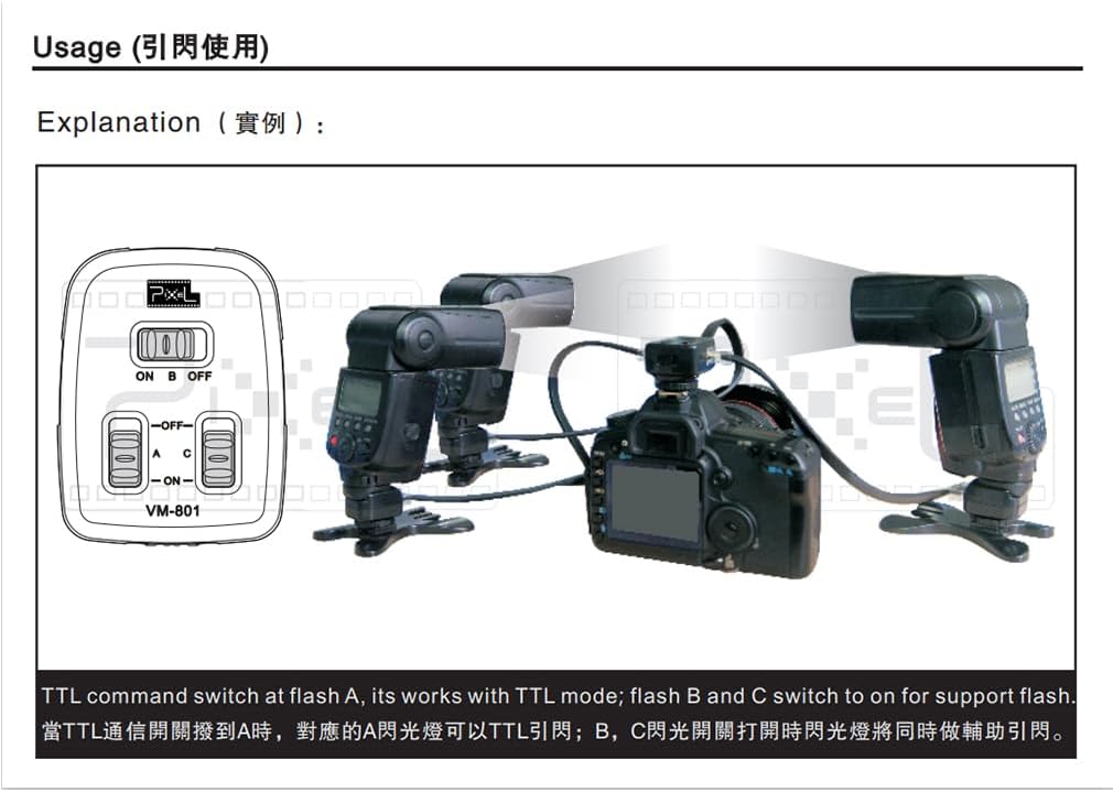 Pixel PF-802 I-TTL-Off-Camera Flash Sync Cord for Nikon DSLR - 6.6' (2 m) Replaces Nikon SC-28