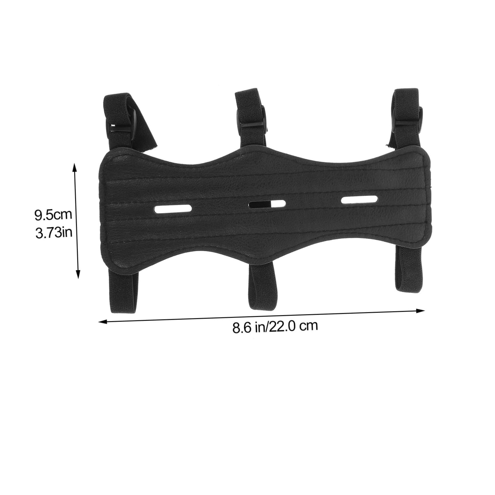 GANAZONO Wristguard for Archery Men's Arm Protector Wear-Resistant Arm Guard Adjustable Guard for Outdoor Hunting Durable Leather