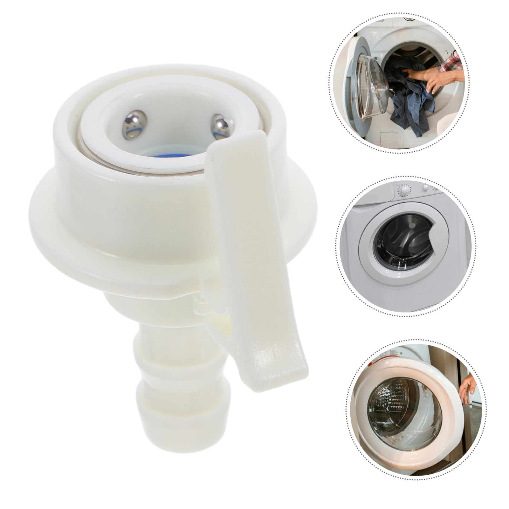 SHINEOFI Flexible Adaptateur De Tuyau Eau Pour Machine à Laver Connecteur Installation Facile Et Étanche Pour Lave-linge Et Lave-vaisselle