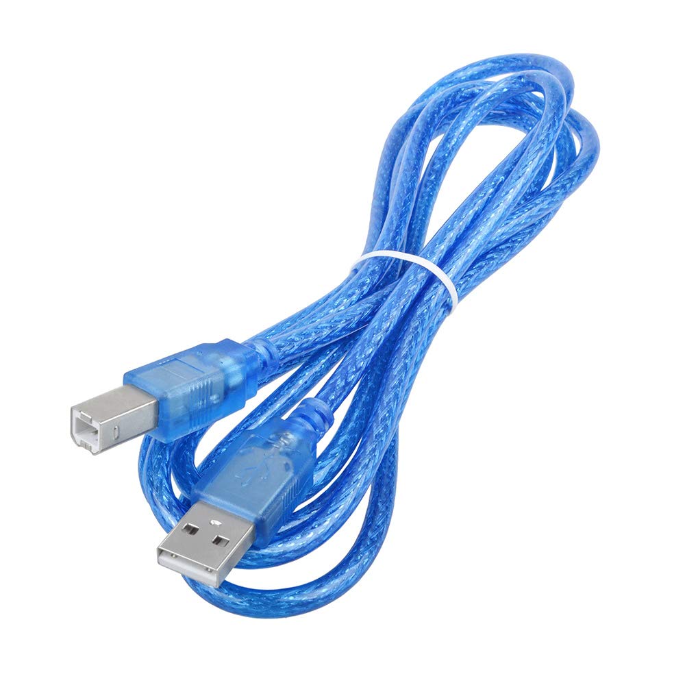 K-MAINS 6ft USB Printer Cable Cord Compatible with Cricut Expression Electronic Cutter Machine