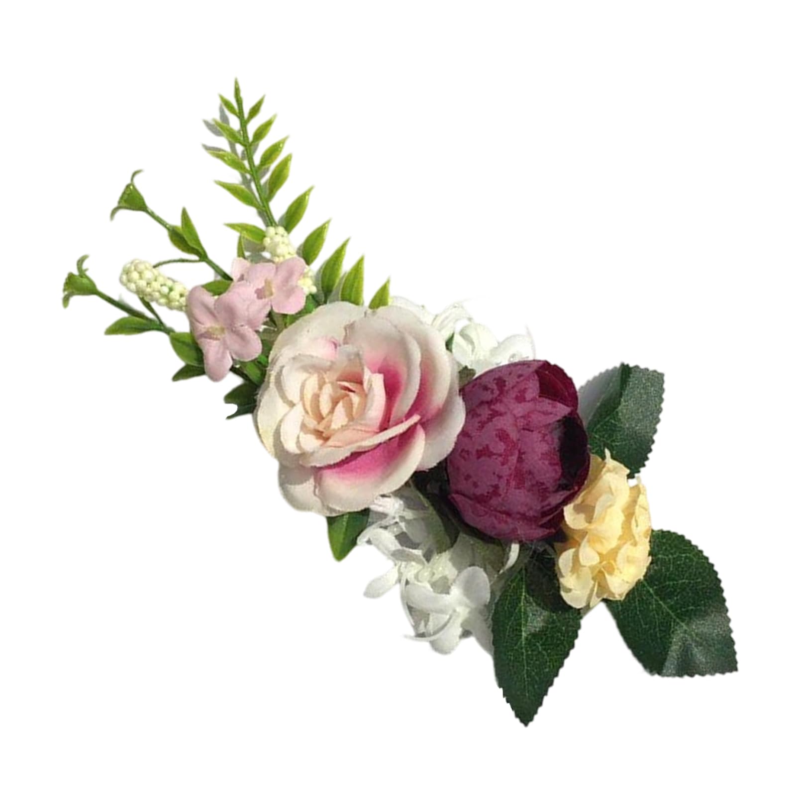 Elnwnnkc Beautiful European Floral Pet Wreath Soft and Breathable Materials Party Pet Decors Ideal for Special Moment and Photos Beach Photo Chaplet